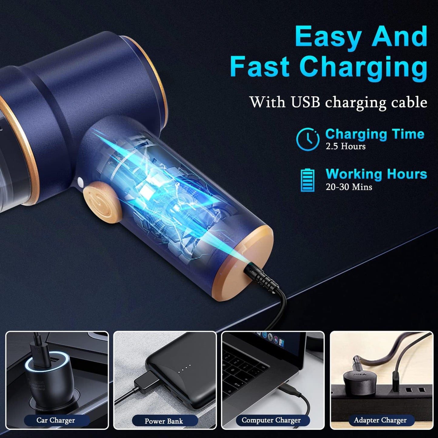 DustyPro™ Multi-Functional Wireless Vacuum Cleaner